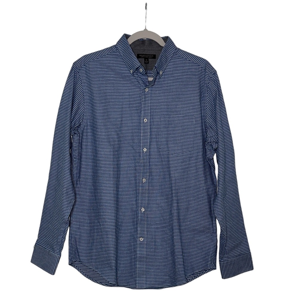 Banana Republic Luxe Flannel Slim Fit - Med
